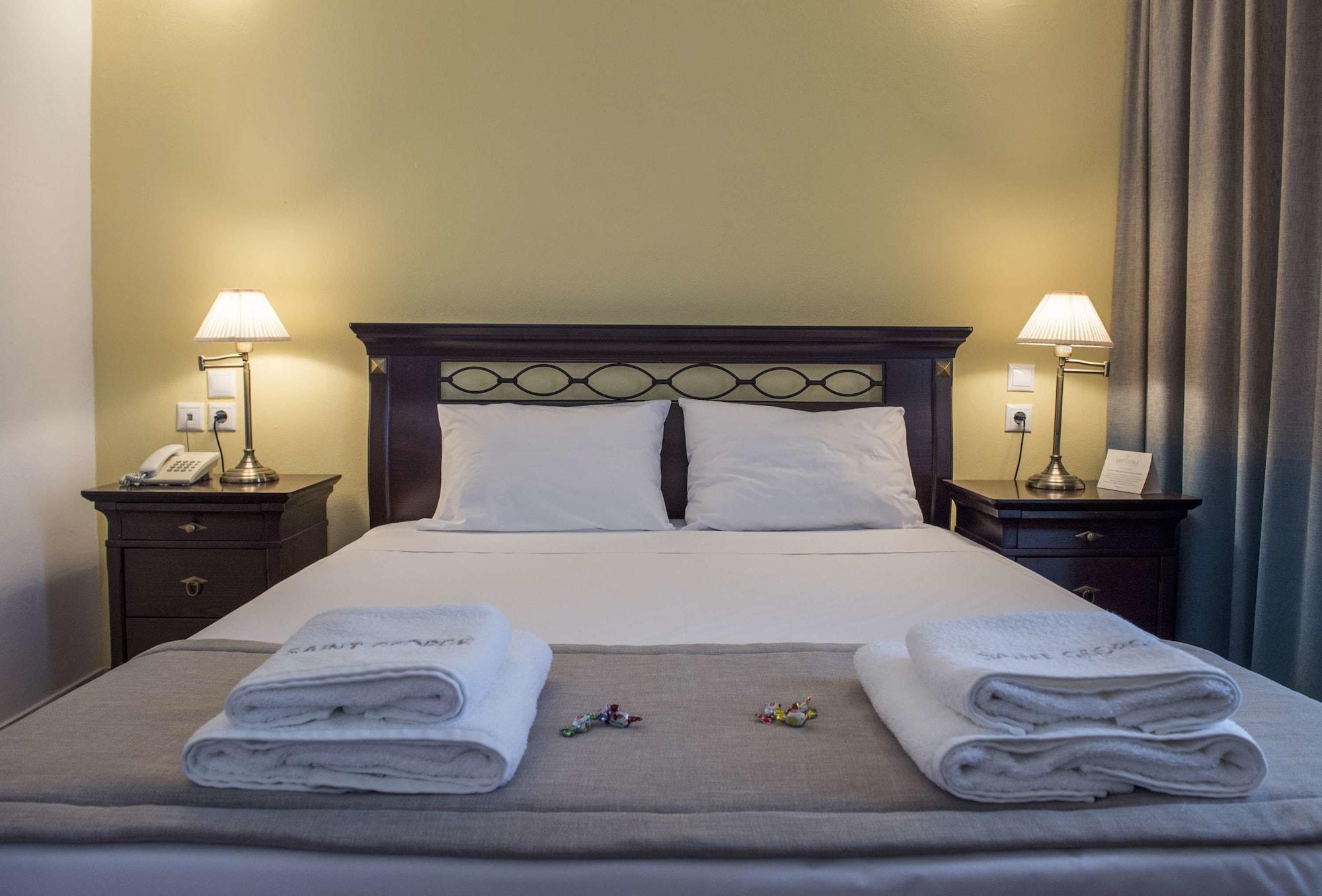 Saint George Hotel Chrisi Akti  Zewnętrze zdjęcie